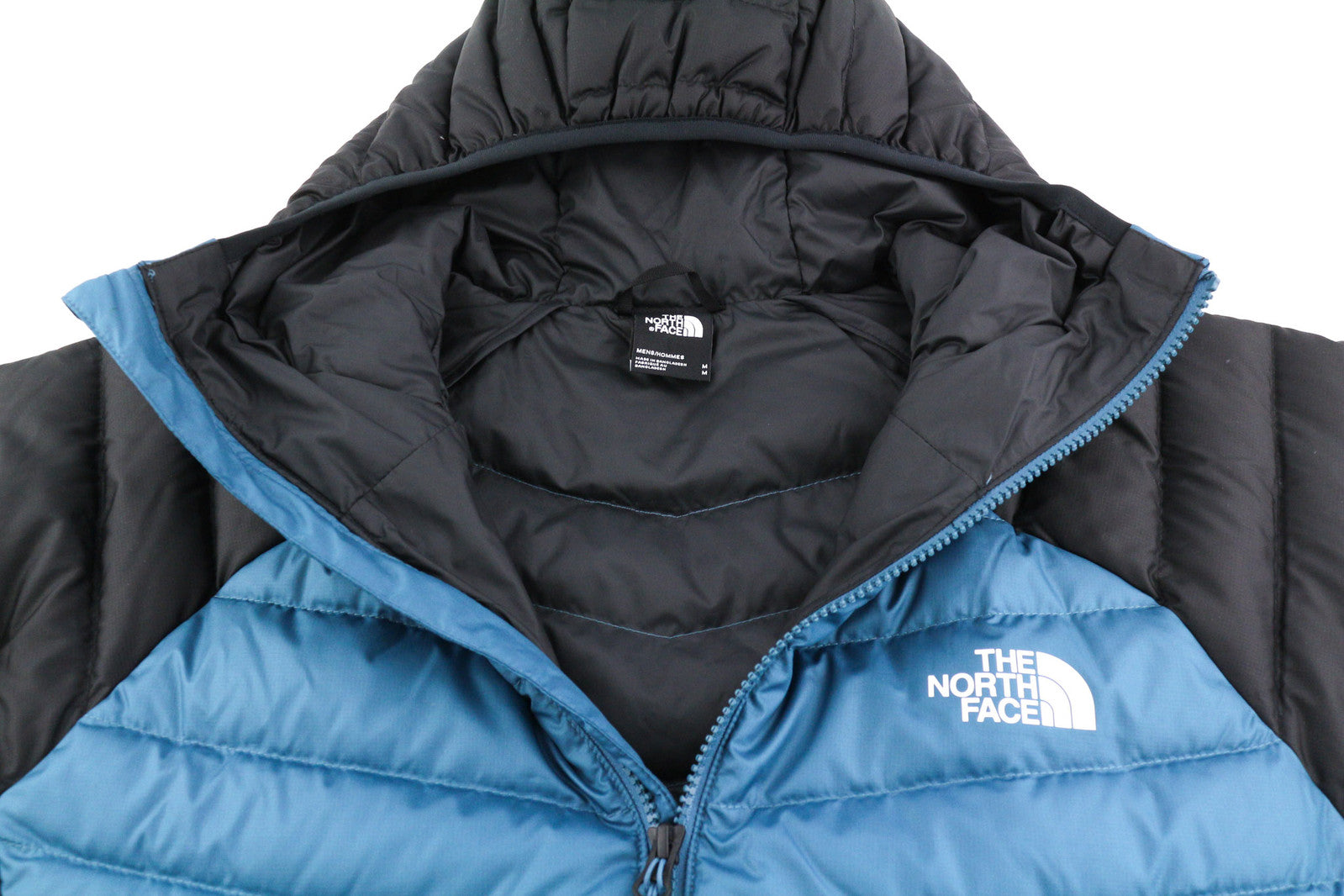 THE NORTH FACE Hometown vyriška striukė M 550 su pūkuotu gobtuvu ir logotipu 