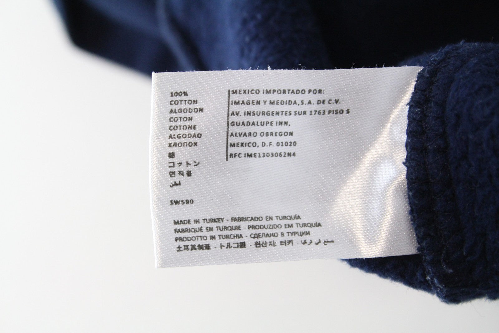 SUITSUPPLY vyriškas džemperis M tamsiai mėlynas medvilninis megztinis ilgomis rankovėmis laisvalaikio stilius 