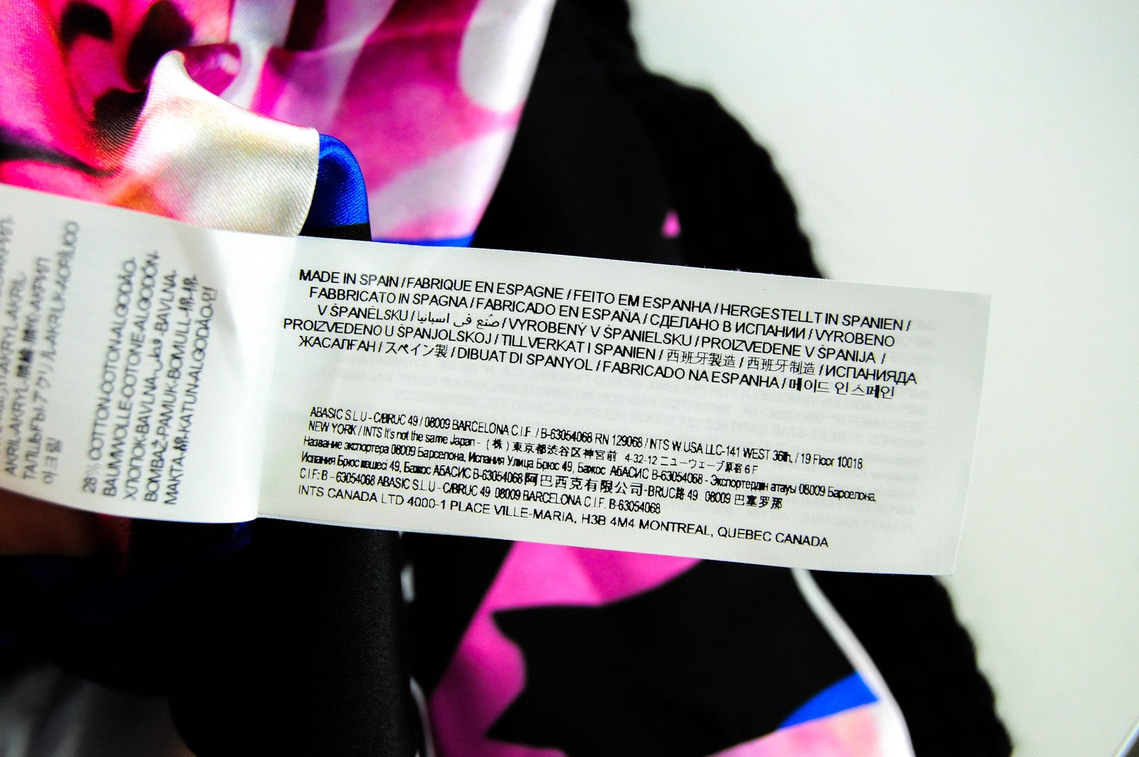 DESIGUAL L'Adoration Womens Coat 38 Black Cotton Blend Lined Pattern