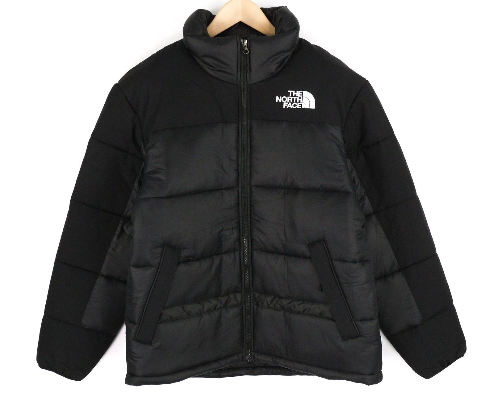 THE NORTH FACE Himalayan Parka vyriška striukė su užtrauktuku ir izoliacija, tamsi, dygsniuota. 