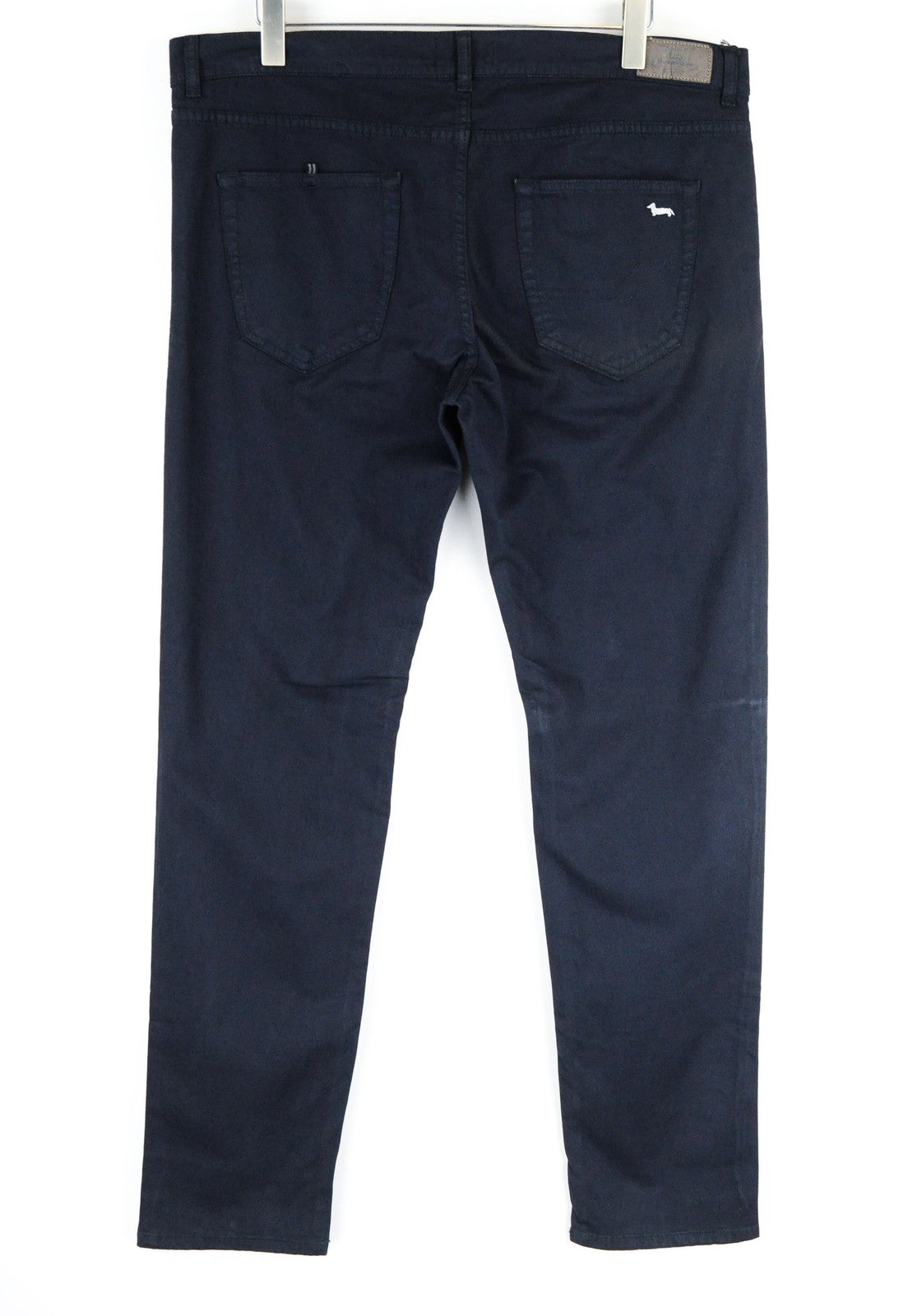 HARMONT & BLAINE Mens 56 Trousers Navy Cotton Stretchy Chino 5-Pocket Casual