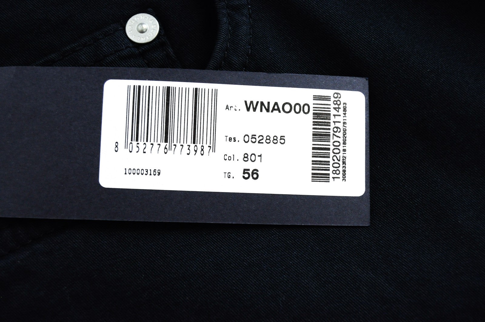 HARMONT & BLAINE Mens 56 Trousers Navy Cotton Stretchy Chino 5-Pocket Casual