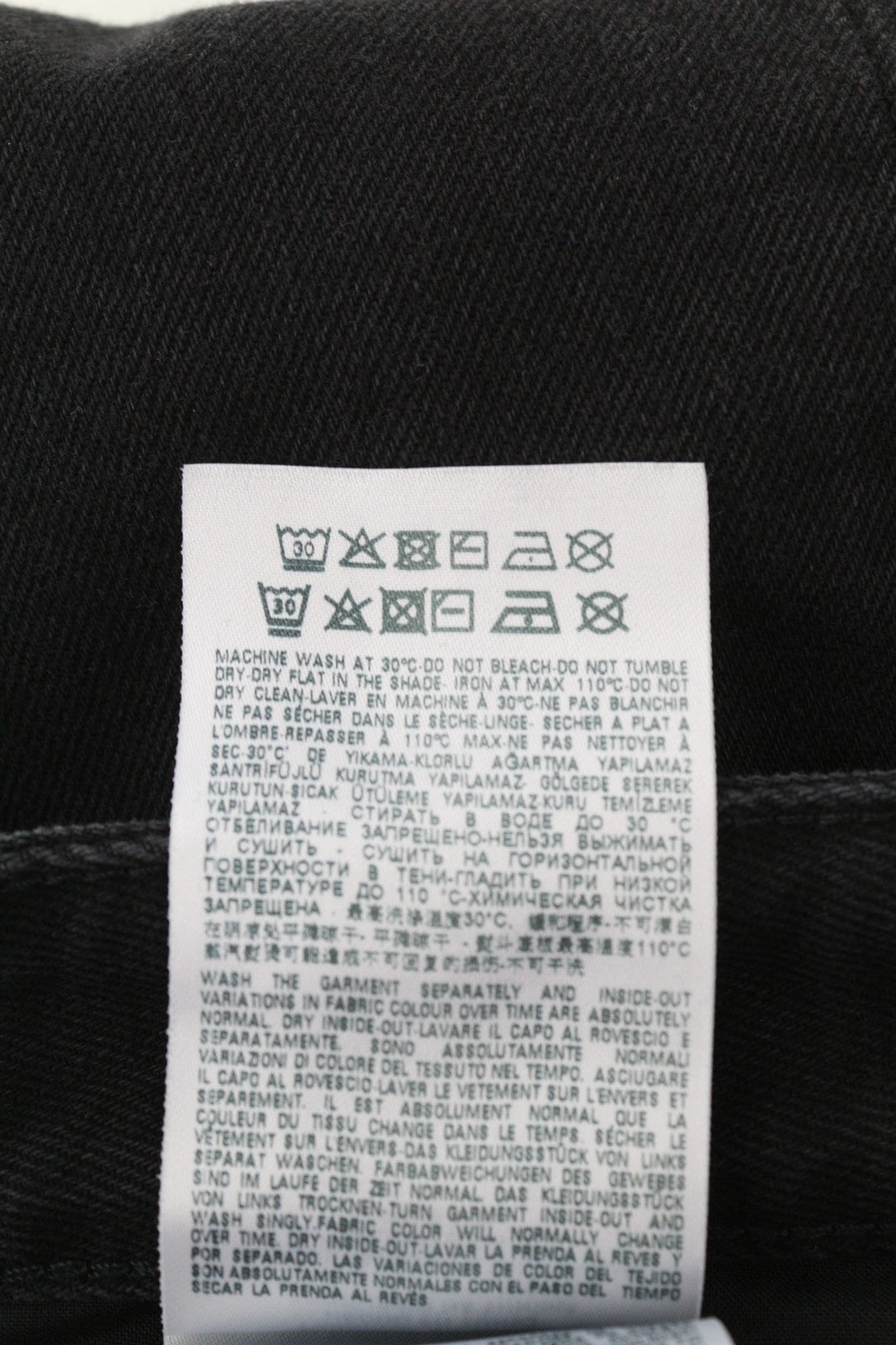 DIESEL D-Reggy 009RL moteriški džinsai, W27/L30, įprasto juosmens, tiesūs, juodi, RRP150 