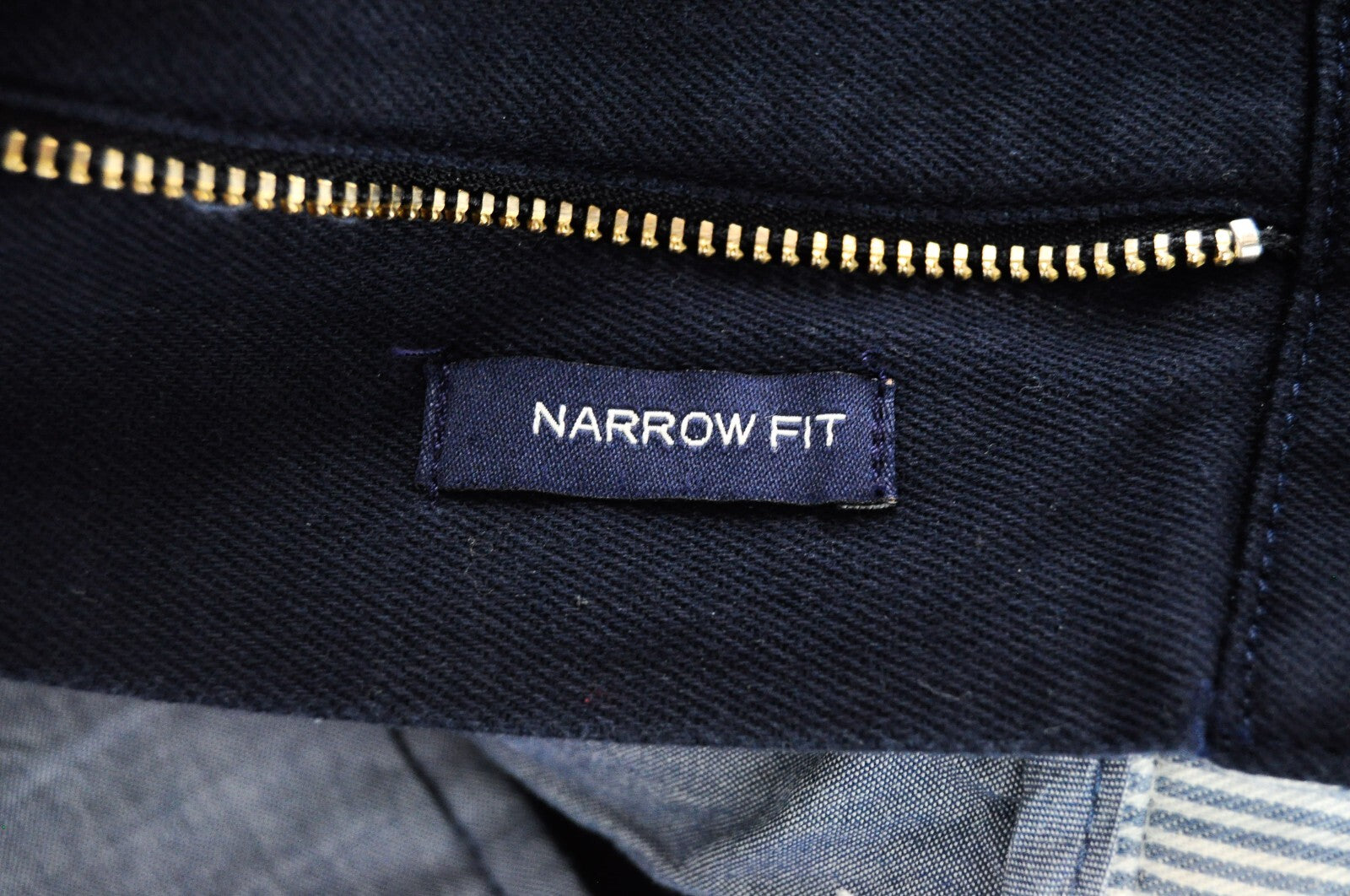 HARMONT & BLAINE Mens Trousers 54 Dark Blue Narrow  Cotton Stretchy Casual