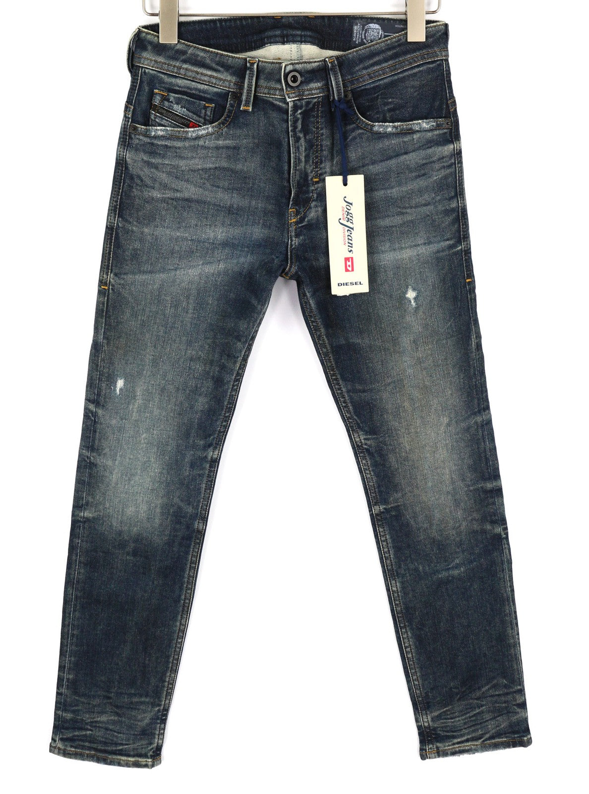 DIESEL Thommer-T 087AI vyriški džinsai W27 elastingi Jogg Sweat ploni skalbti RRP 220 