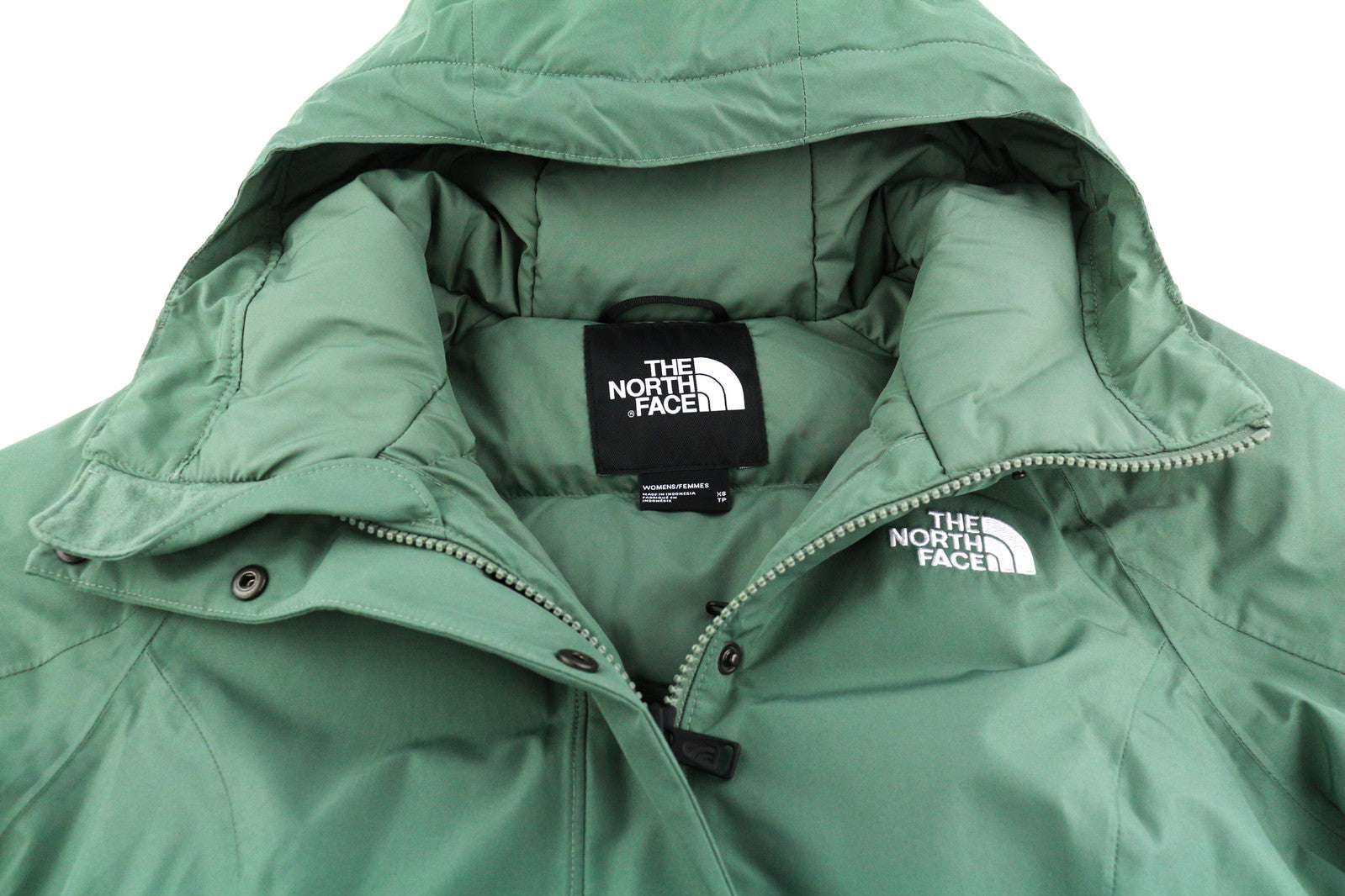 „The North Face“ Parka Brooklyn moteriška striukė XS su gobtuvu ir pūkine rankena, „DryVent“ 