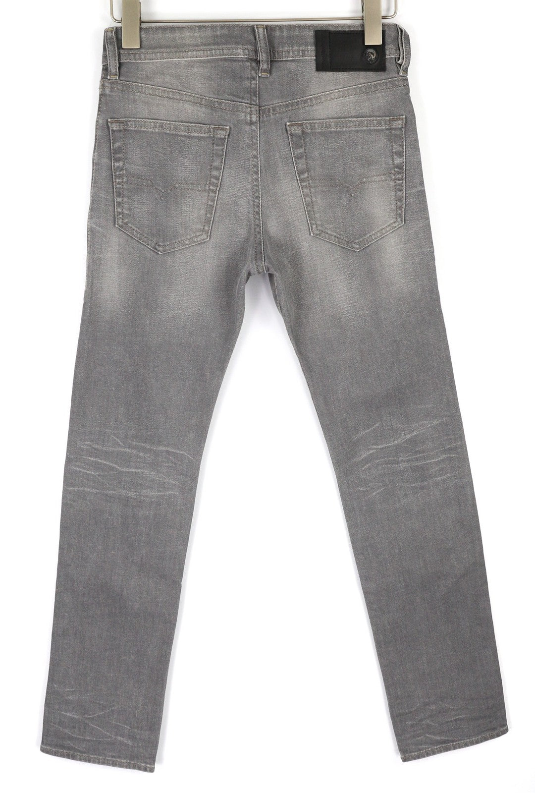 DIESEL Buster 0853T vyriški džinsai W27/L30 Regular Slim Tapered Stretch Washed Grey 