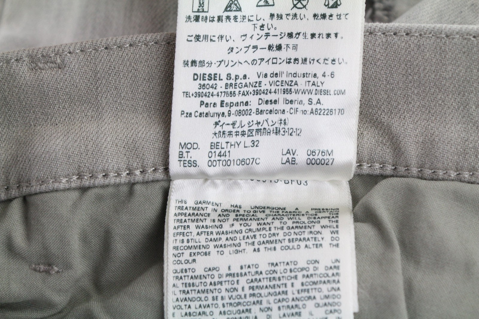 DIESEL Belthy 0676M Womens Jeans W30/L32 D.N.A.  Slim Straight Stretchy RRP€180