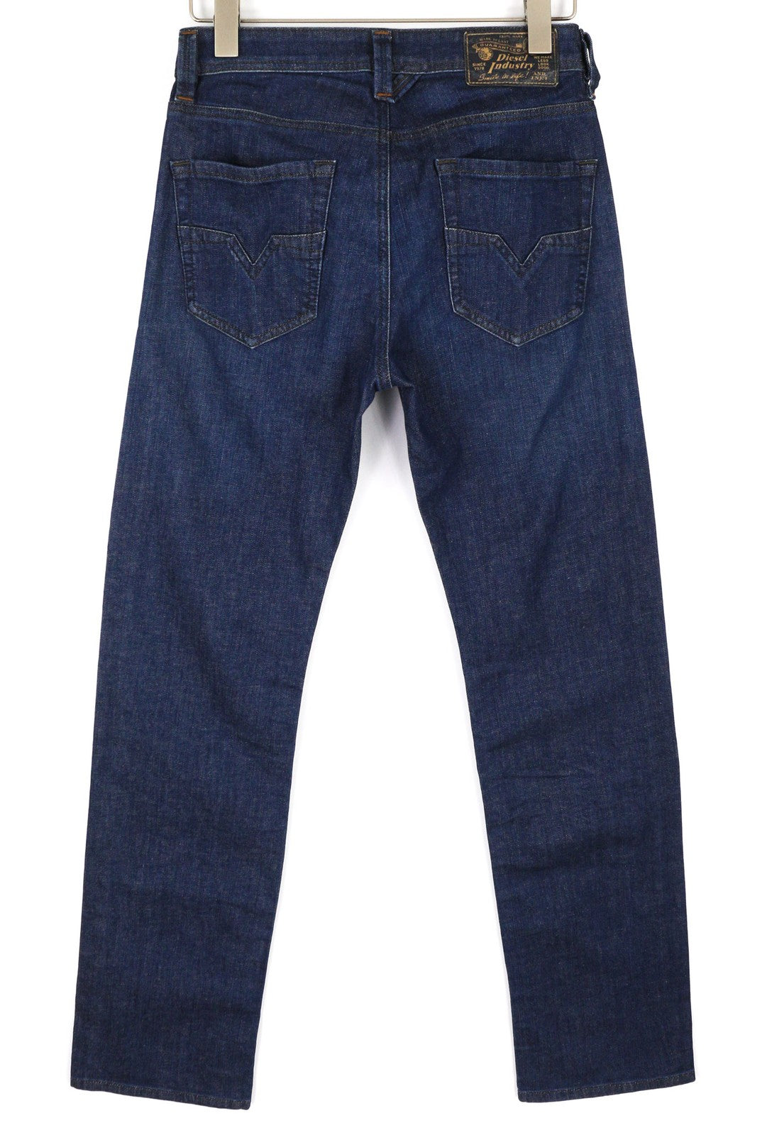 DIESEL Larkee R845B vyriški džinsai W28/L32 Regular Straight Tamprūs, skalbti, su sagomis 