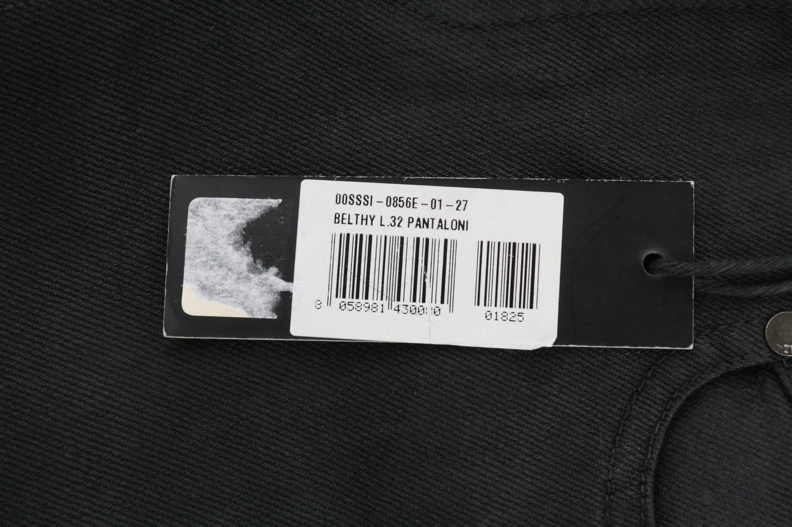 DIESEL Belthy 0856E Womens Jeans W27/L32 Coated Slim Straight RRP€250