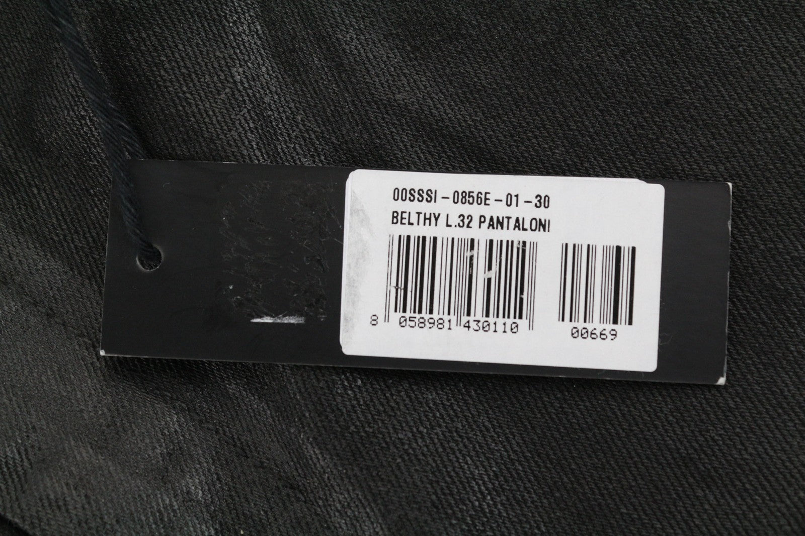 DIESEL Belthy 0856E Womens Jeans W30/L32 Coated  Slim Straight RRP€250