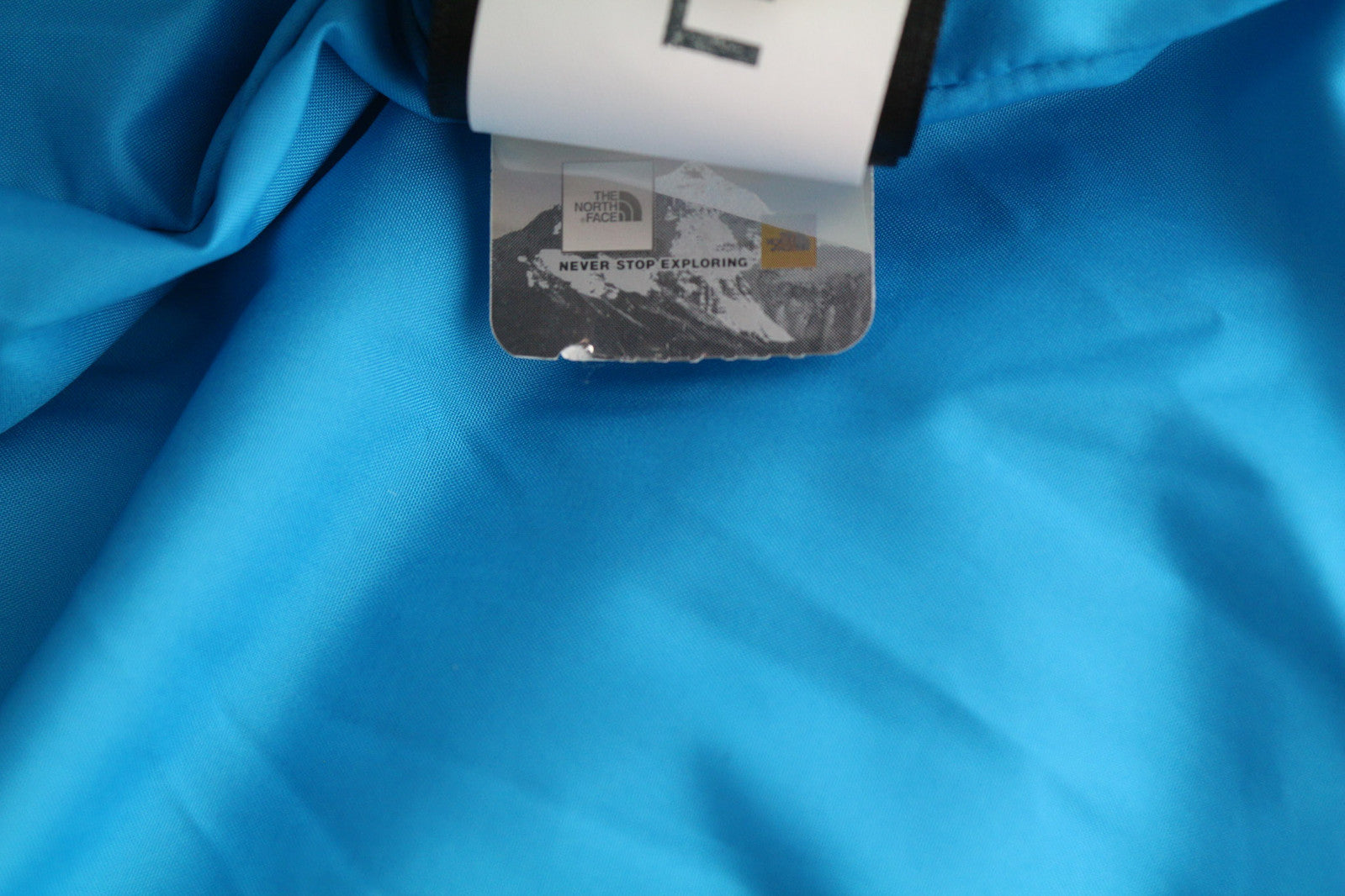 THE NORTH FACE Himalayan vyriška striukė, mėlyna, izoliacija, aukšta apykakle, dygsniuota, pūkuota 