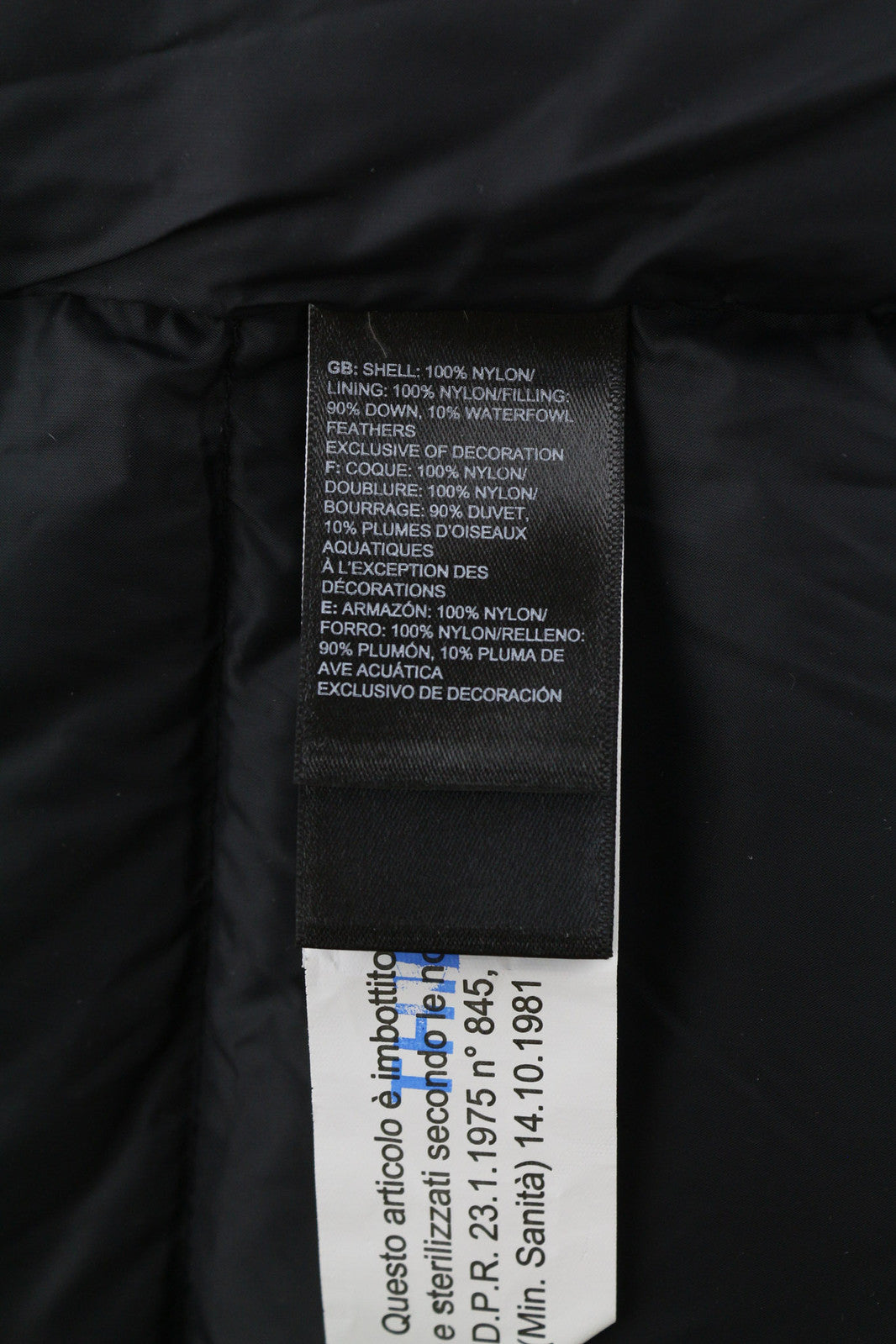 THE NORTH FACE Diablo pūkinė vyriška striukė S, juoda, 700 pūkų užpildyta dygsniuota striukė 