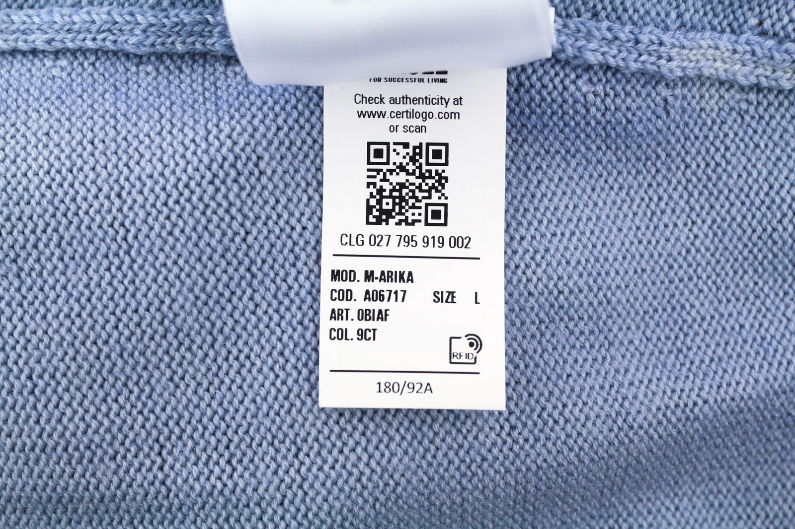 DIESEL M-Arika moteriškas megztinis L dydžio, šviesiai mėlynas, skalbtas, megztas vilnonis kardiganas, rekomenduojama mažmeninė kaina – 300 € 