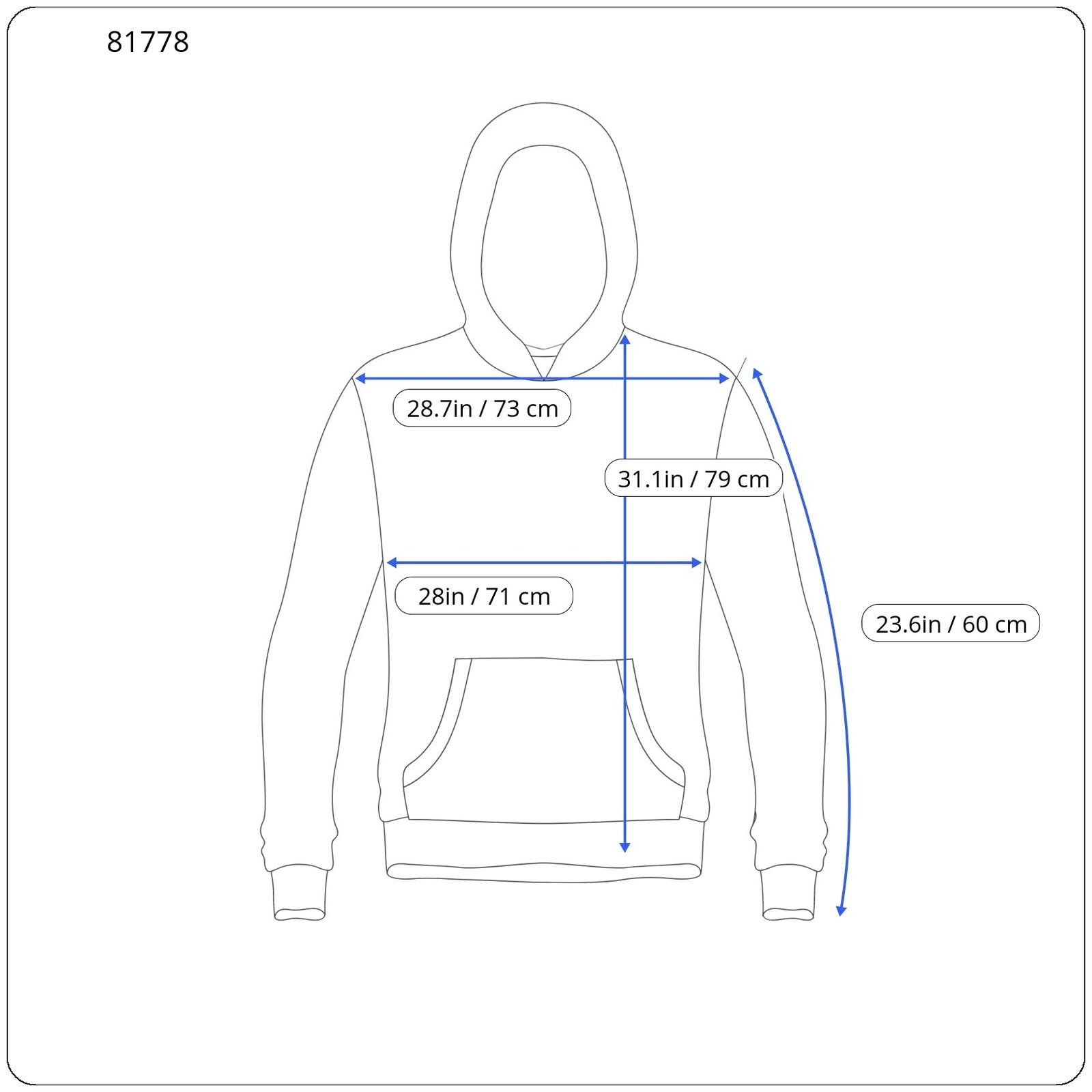 DIESEL S-Ummer-B2 vyriškas džemperis su gobtuvu, 3XL dydžio, mėlynas, megztinis su kengūros kišene, rekomenduojama kaina – 150 €. 