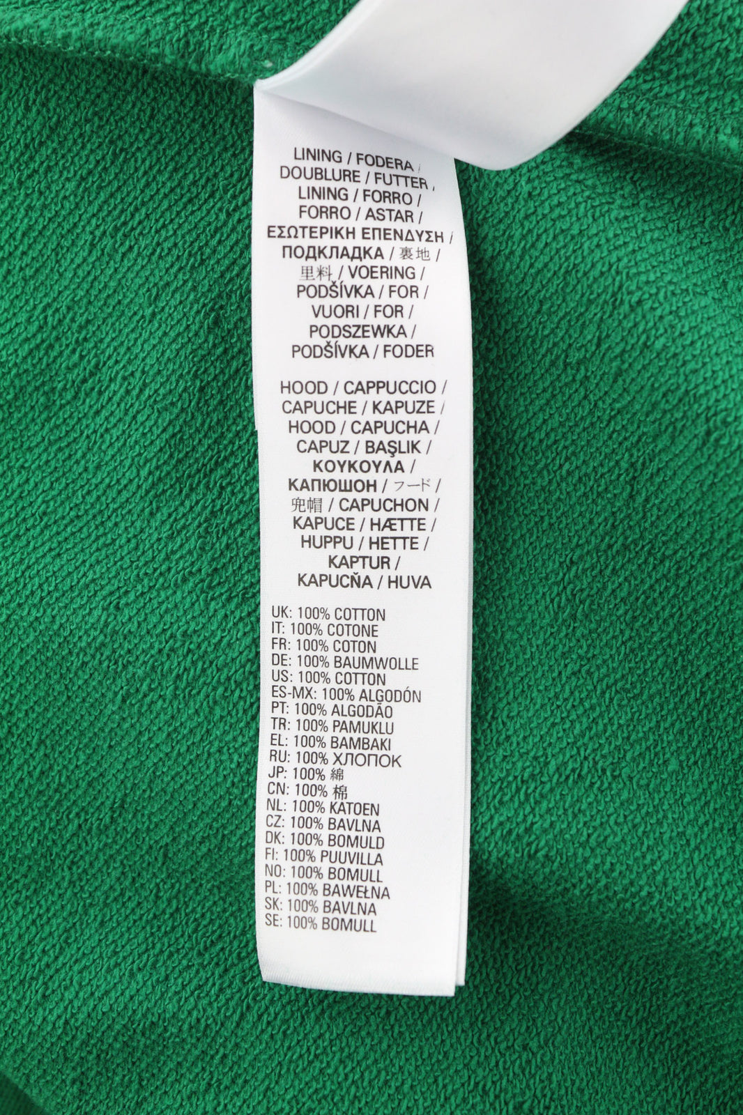 DIESEL S-Balirib unisex džemperis su gobtuvu XS dydžio, žalias, megztinis su kengūros kišenėmis, rekomenduojama kaina – 175 € 