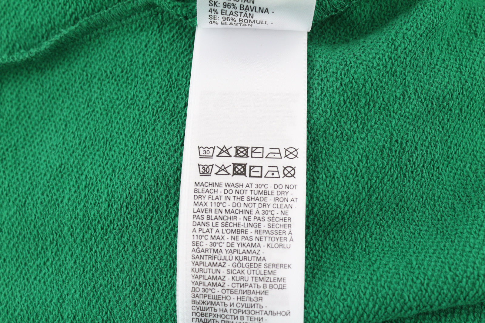 DIESEL S-Balirib unisex džemperis su gobtuvu M, žalias, megztinis su kengūros kišene, rekomenduojama kaina – 175 €