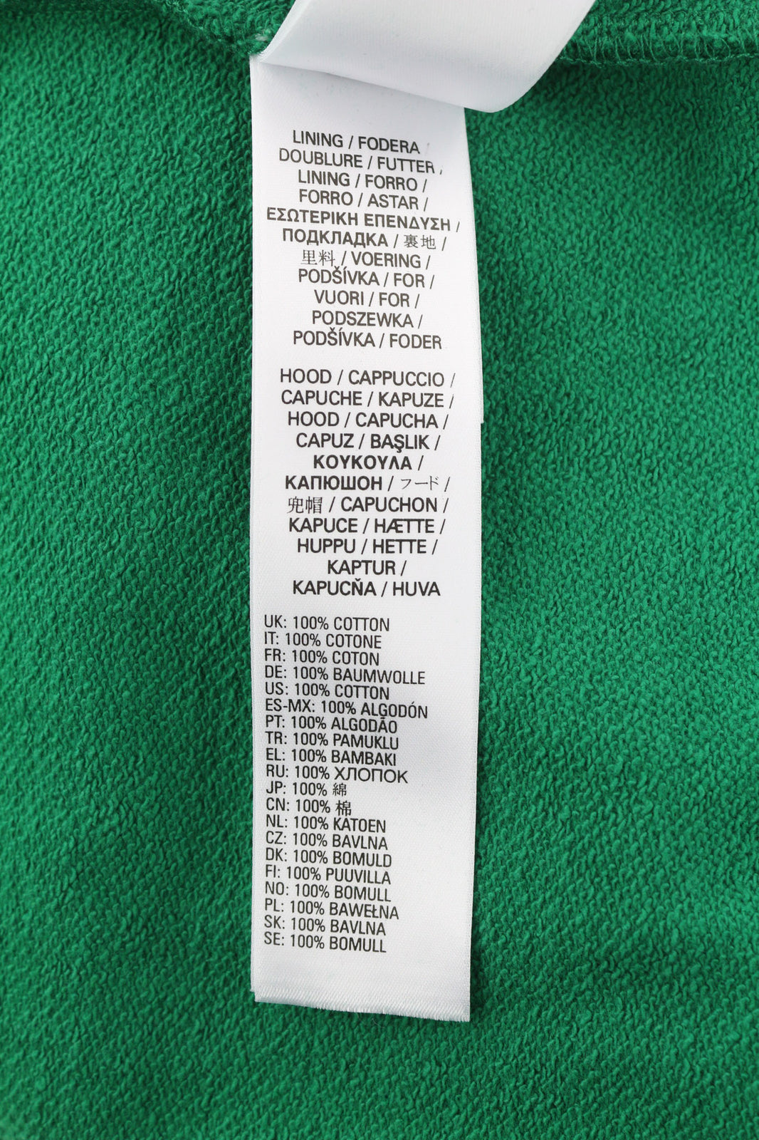 DIESEL S-Balirib unisex džemperis su gobtuvu M, žalias, megztinis su kengūros kišene, rekomenduojama kaina – 175 €