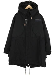 DIESEL W-Miles vyriška striukė L 2in1 Parka su pašiltinimu, raišteliu, juoda, RRP 475 € 