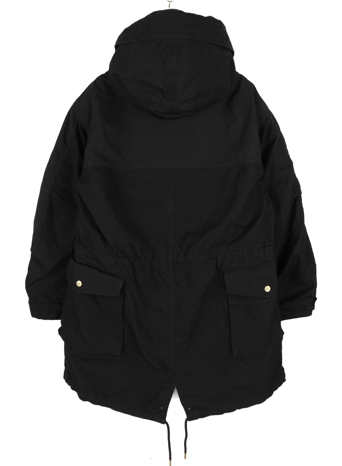 DIESEL W-Miles vyriška striukė L 2in1 Parka su pašiltinimu, raišteliu, juoda, RRP 475 € 