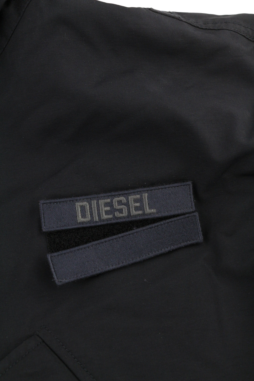 DIESEL W-Miles vyriška striukė L 2in1 Parka su pašiltinimu, raišteliu, juoda, RRP 475 € 