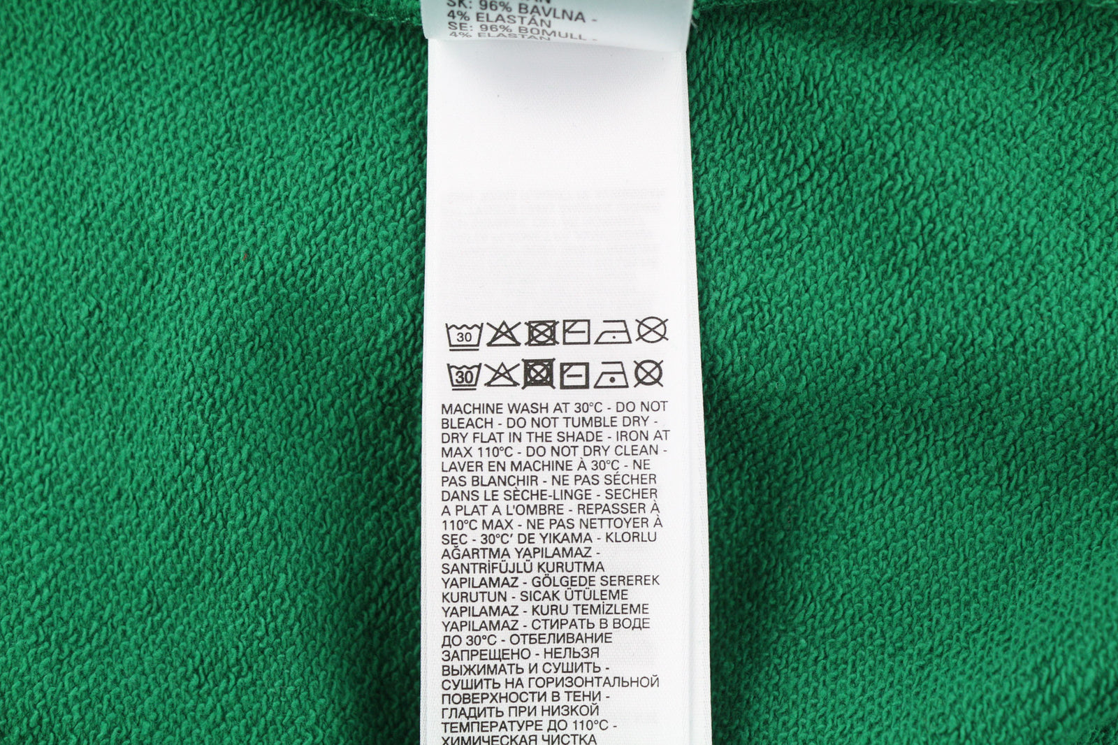 DIESEL S-Balirib Unisex Hoodie M Green Pullover Kangaroo Pocket Straps RRP€175