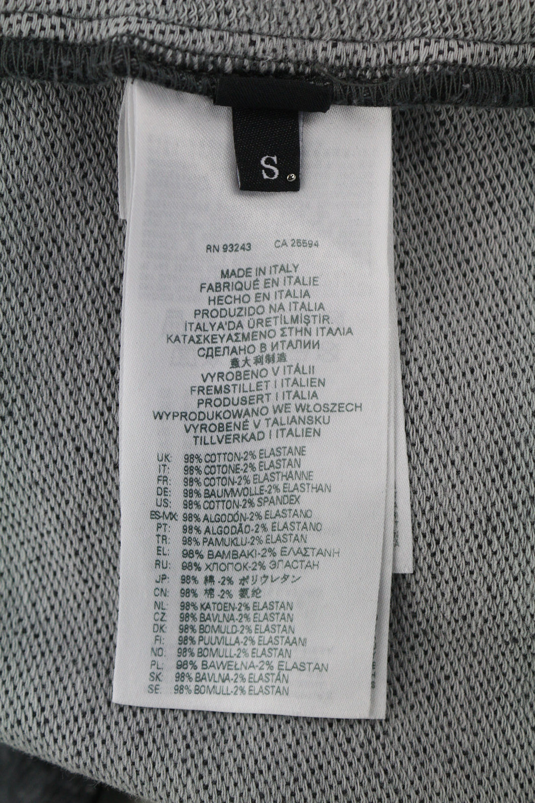 DIESEL D-Angy-Hood NE Women Hoodie S Grey Washed Pullover Kangaroo RRP€300