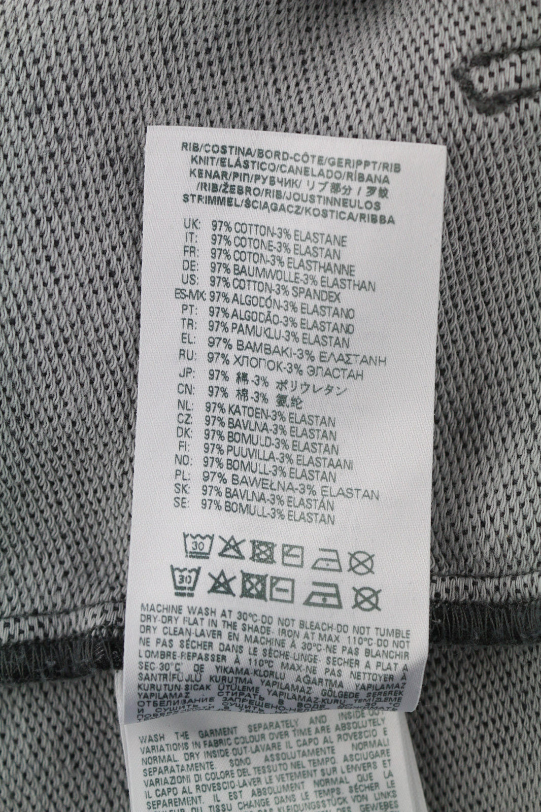 DIESEL D-Angy-Hood NE Women Hoodie S Grey Washed Pullover Kangaroo RRP€300