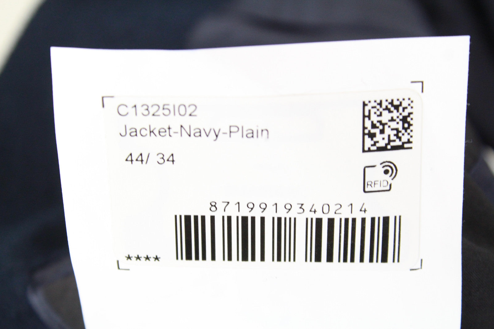 „SUITSUPPLY Havana Patch“ vyriškas švarkas, UK34R, tamsiai mėlynas, medvilnės, vilnos ir lino mišinio, plonas 