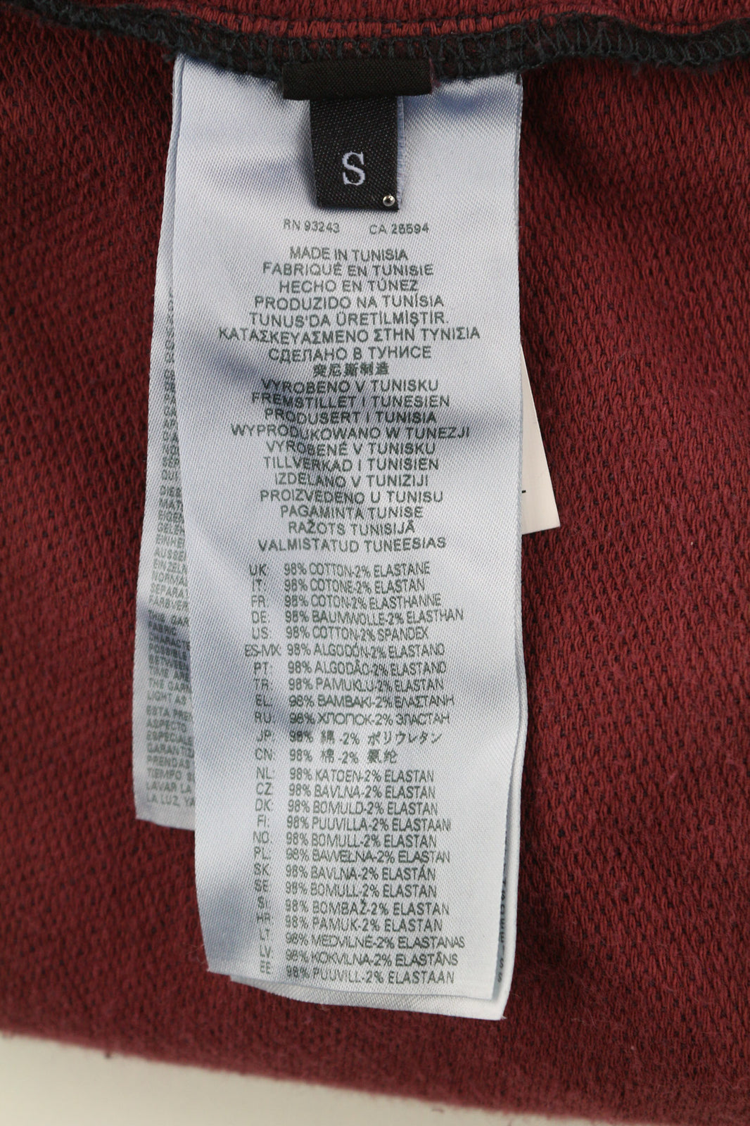 DIESEL D-Angy-Hood NE moteriškas džemperis su gobtuvu S, bordo spalvos, skalbtas megztinis, kengūra, rekomenduojama kaina – 300 € 