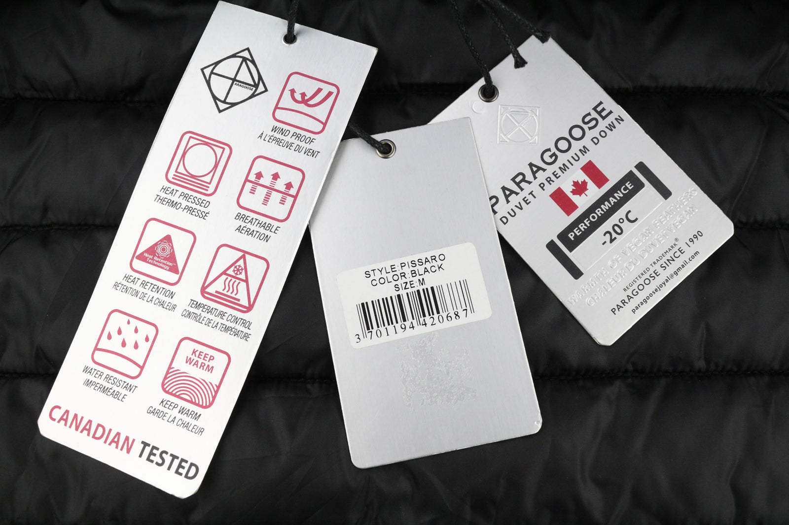 PARAGOOSE Pissaro vyriška striukė M, atspari vėjui, vandeniui, kvėpuojanti, izoliuota 