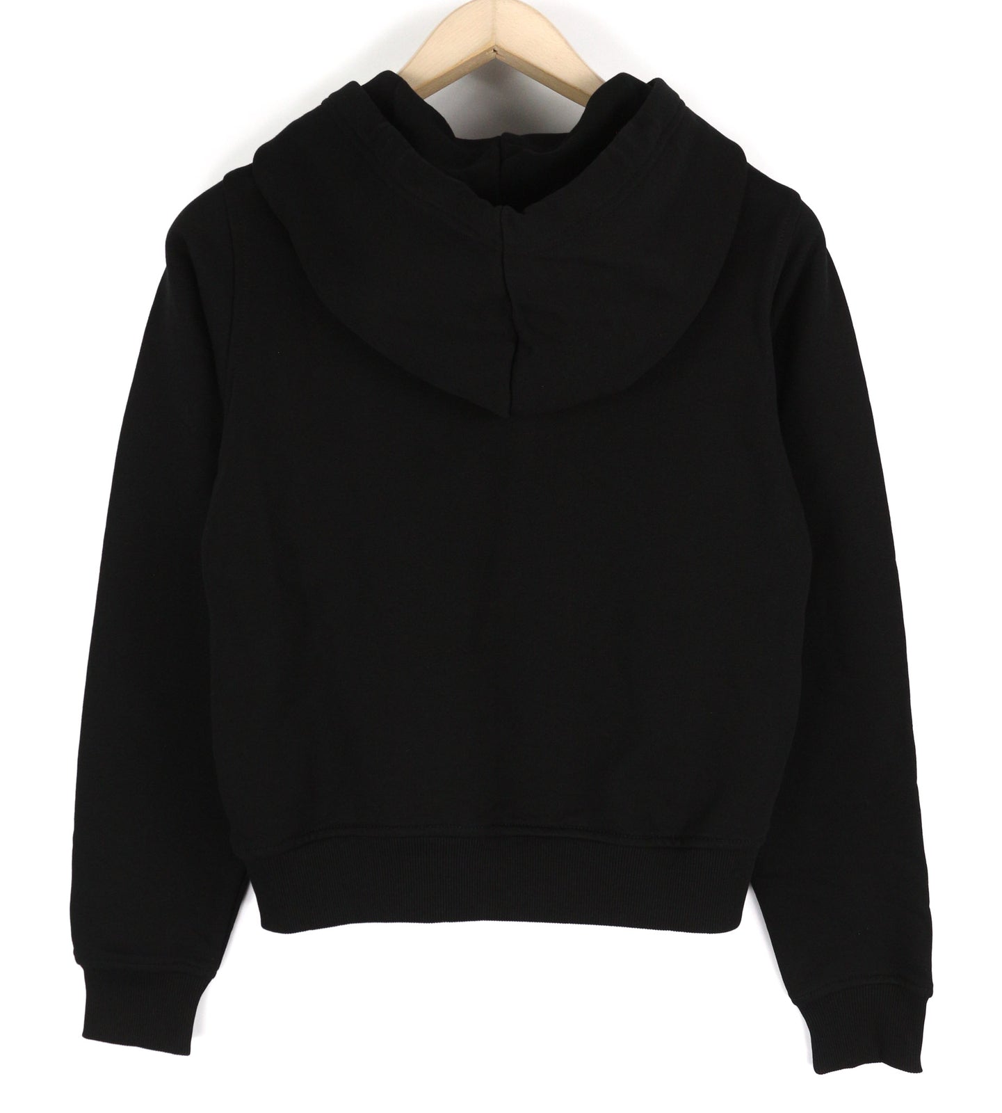 DIESEL F-Reggy-Hood moteriškas džemperis su gobtuvu S dydžio, juodas, su megztiniu priekyje, su logotipu, rekomenduojama kaina – 175 € 