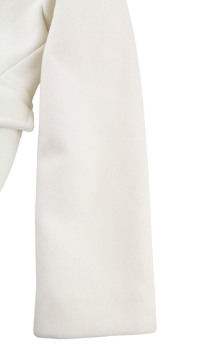 DIESEL W-Lethea moteriškas paltas S, lengvos vilnos mišinio, su užtrauktukais ir kišenėmis, rekomenduojama kaina – 590 € 