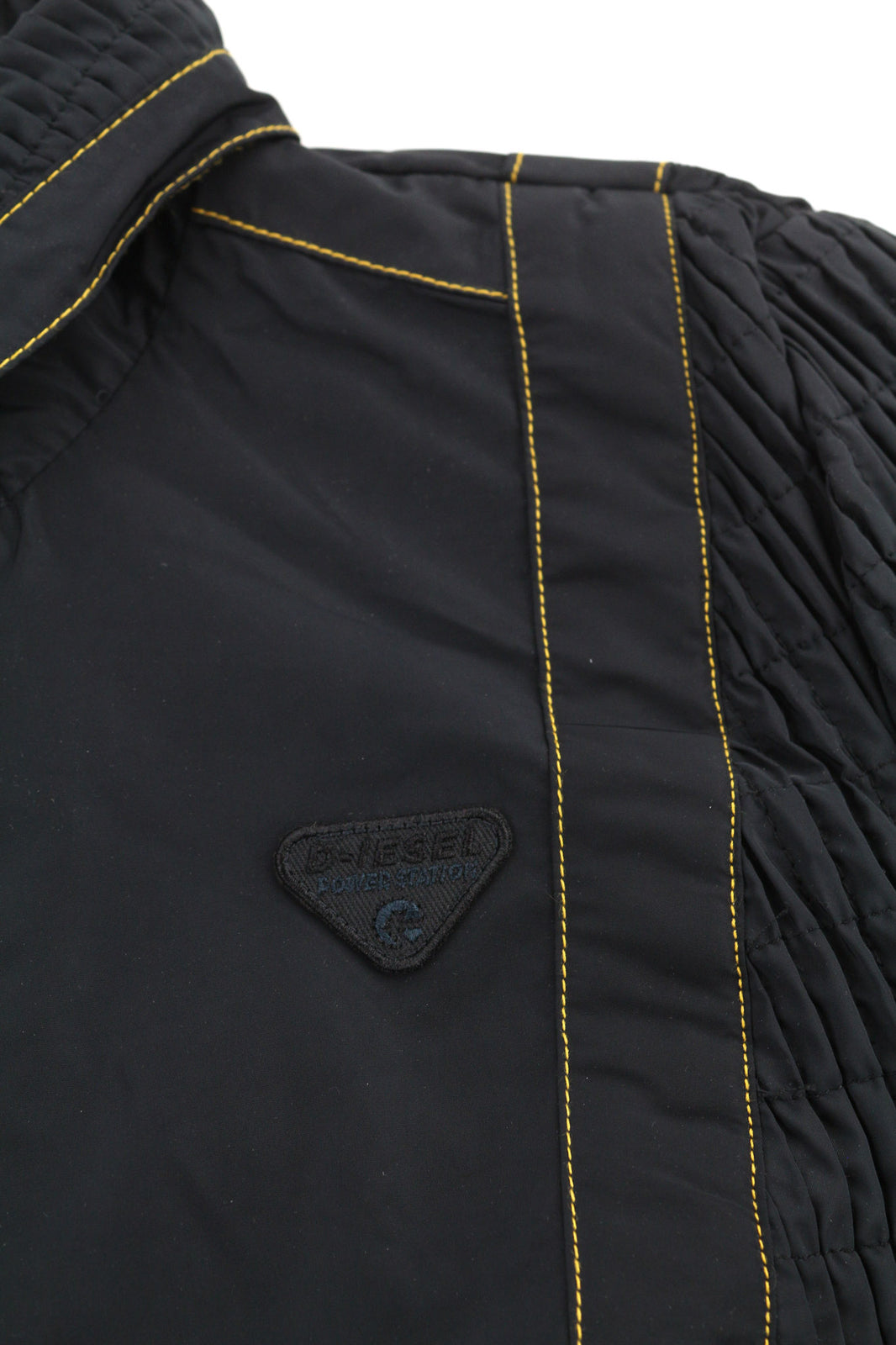 DIESEL G-Ritas Women Jacket S Black Textured Single Breasted Neck RRP€250