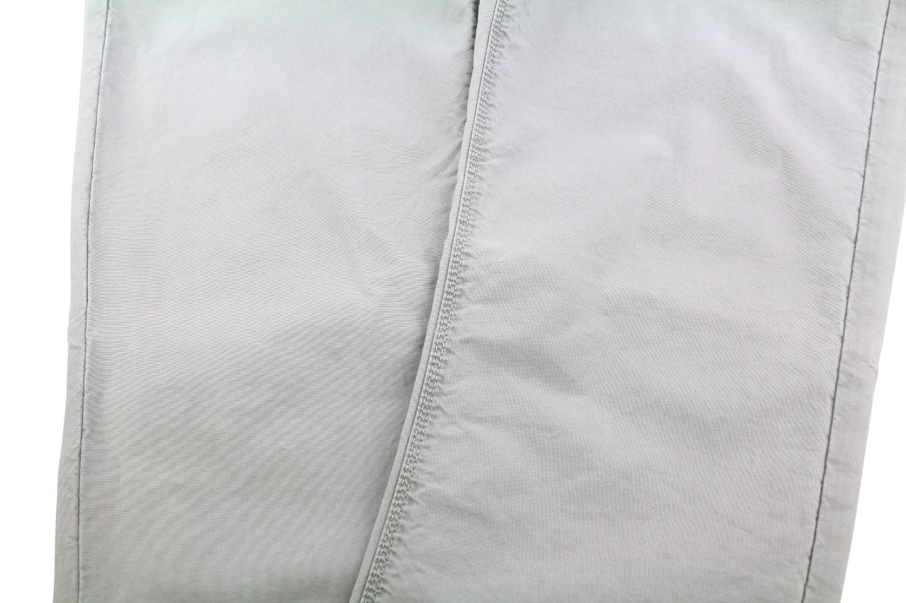 NUDIE JEANS Khaki spalvos įprastos vyriškos kelnės W32/L34 Organic Moon Dust Chino Button 