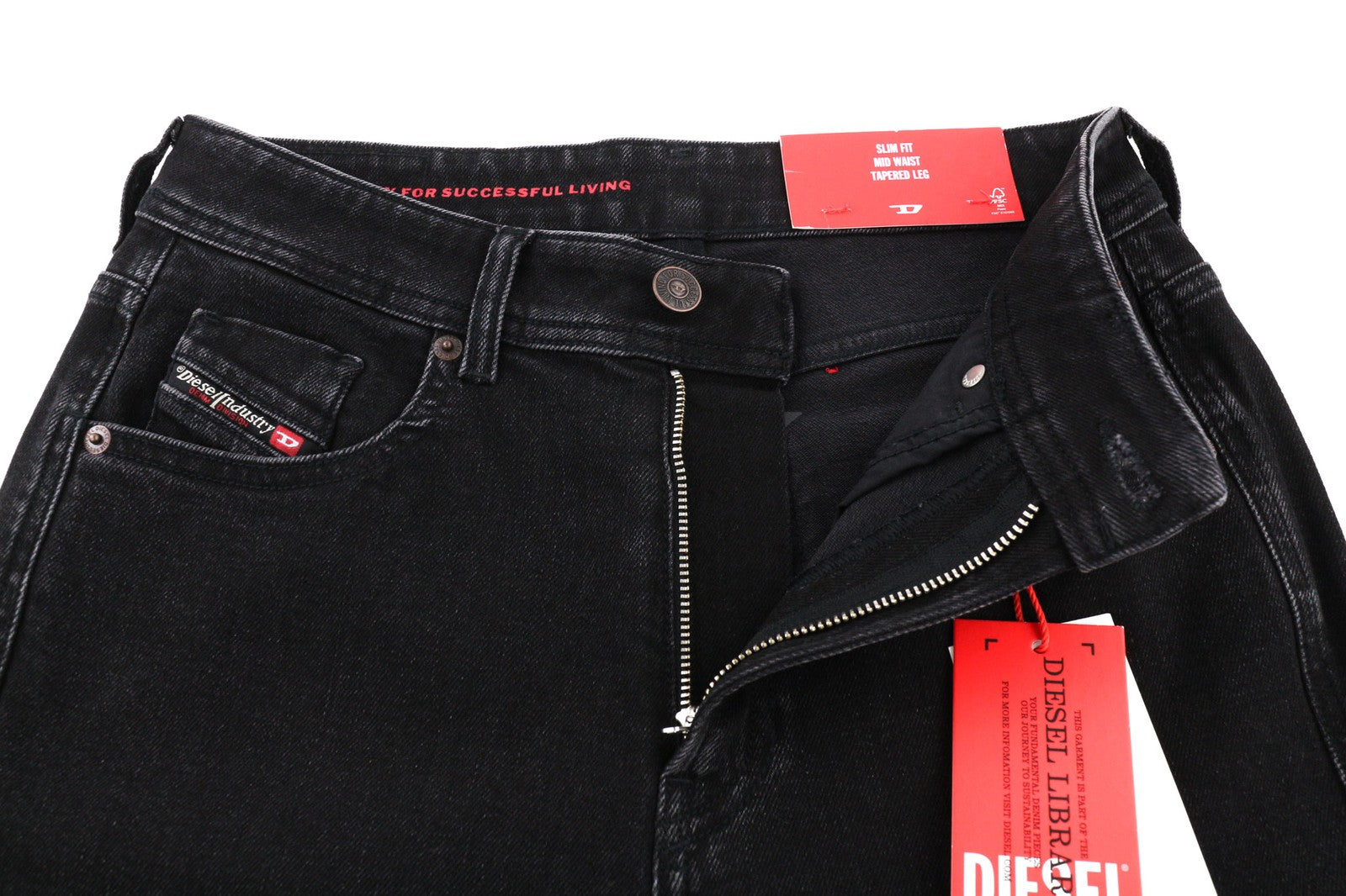 DIESEL 2004 Z9C25 moteriški džinsai W26/L32 Slim vidutinio juosmens siaurėjantys džinsai. RMK 185 € 
