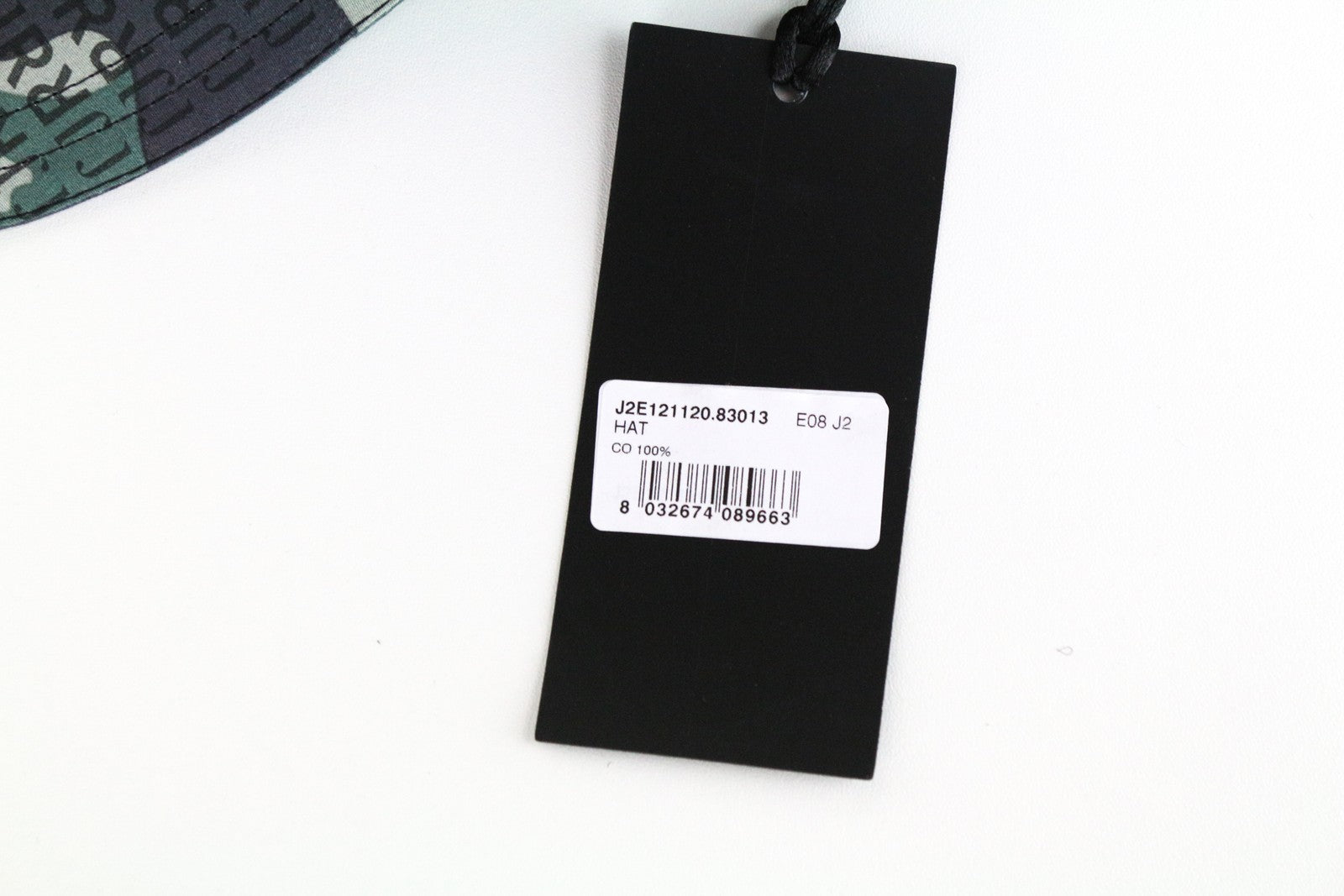 JOHN RICHMOND vyriška kepurė M dydžio, žalia, pilka, medvilninė, su logotipu, laisvalaikio beisbolo stiliaus