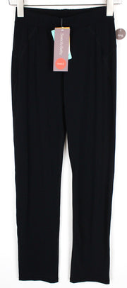 SWEATY BETTY Lyrical Dance Women's Sport Pants XS Black Sculpted Slim Fit