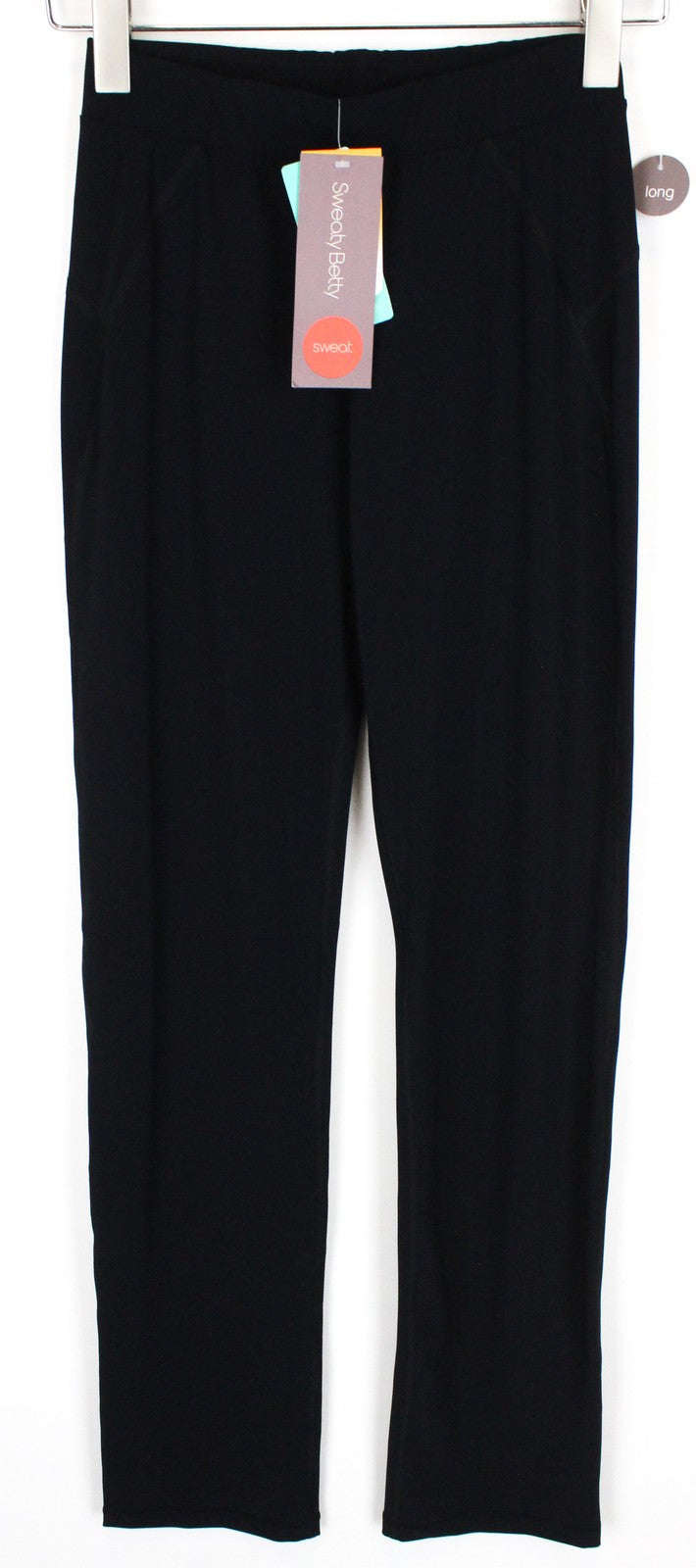 SWEATY BETTY Lyrical Dance Women's Sport Pants XS Black Sculpted Slim Fit