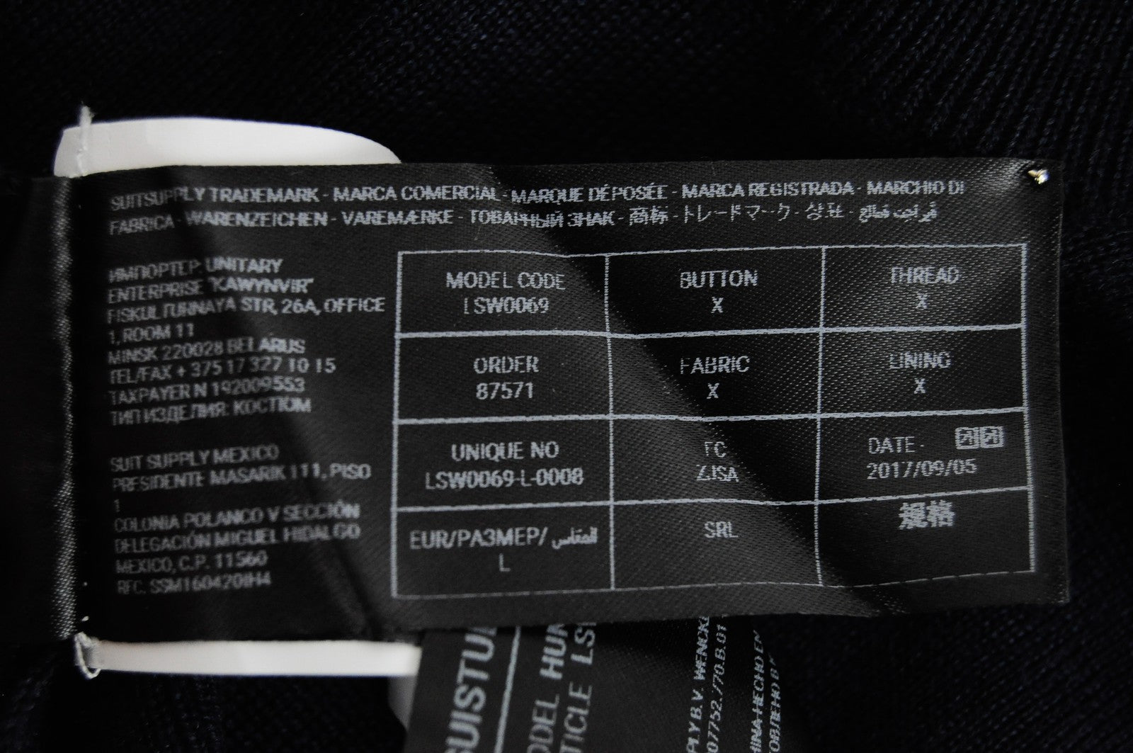 SUISTUDIO Hunter moteriškas džemperis L dydžio, tamsiai mėlynas, vilnonis, ilgomis rankovėmis, gobtuvo formos kaklo papuošalas 