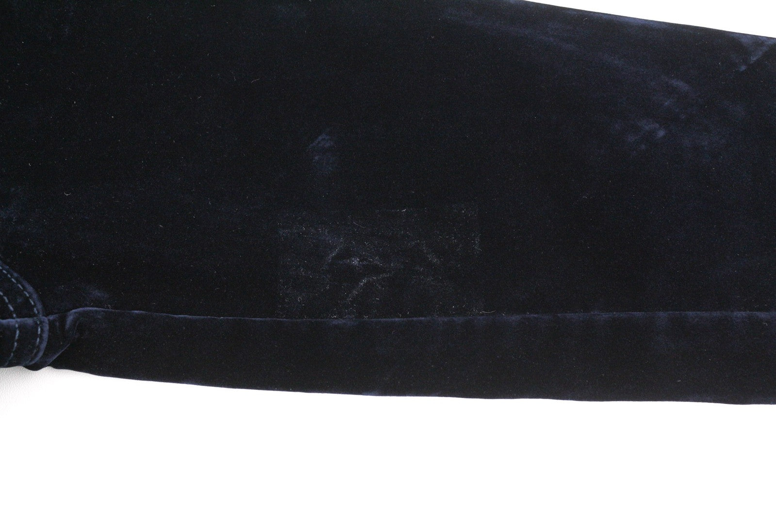 NUDIE Tove moteriška striukė M mėlyna aksominė kaklo sagomis tamsiai ilgomis rankovėmis logotipas 