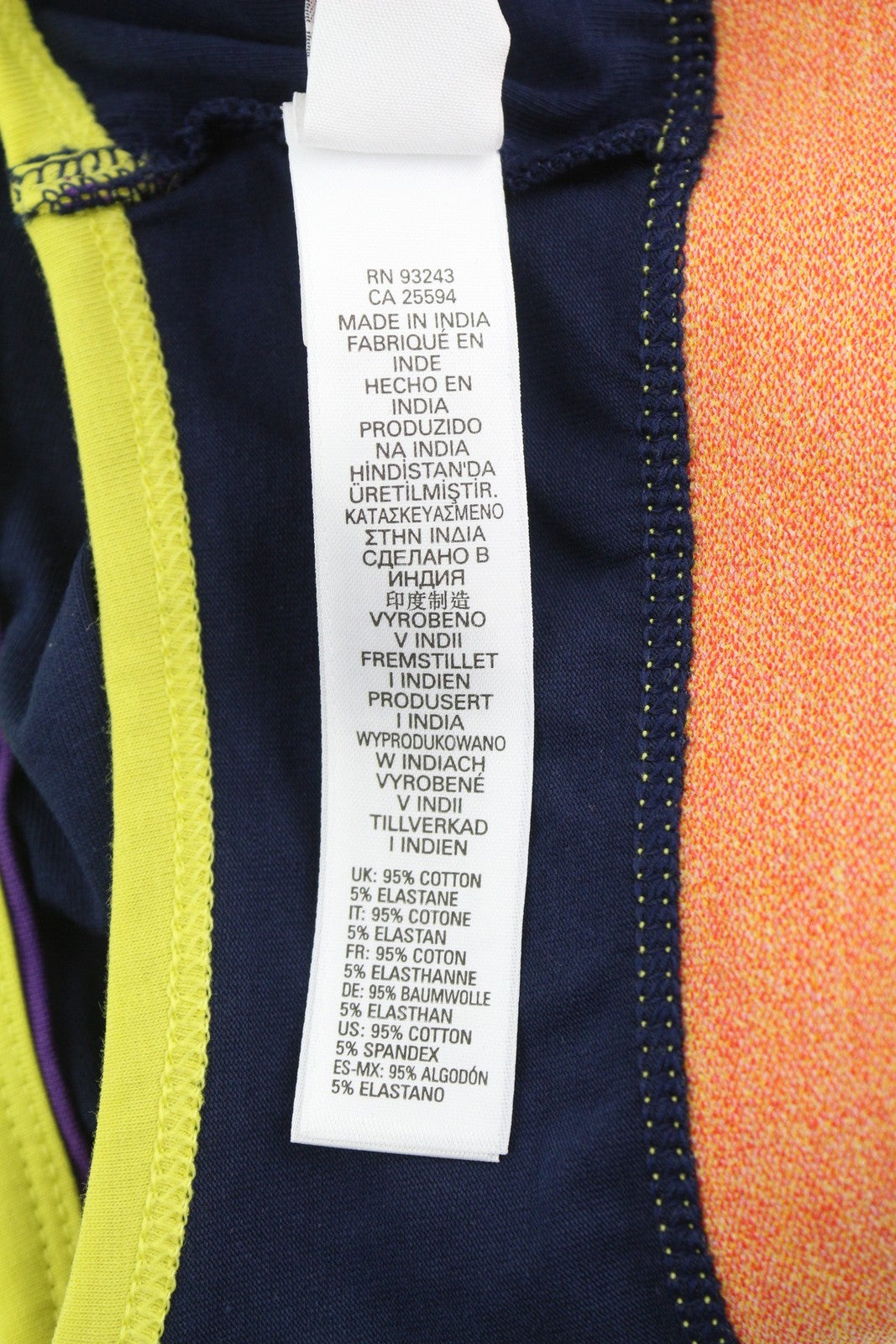 DIESEL Ufsb-Mileys Womens Sports Bra M Sleeveless Round Neck Stretchy Dark Blue