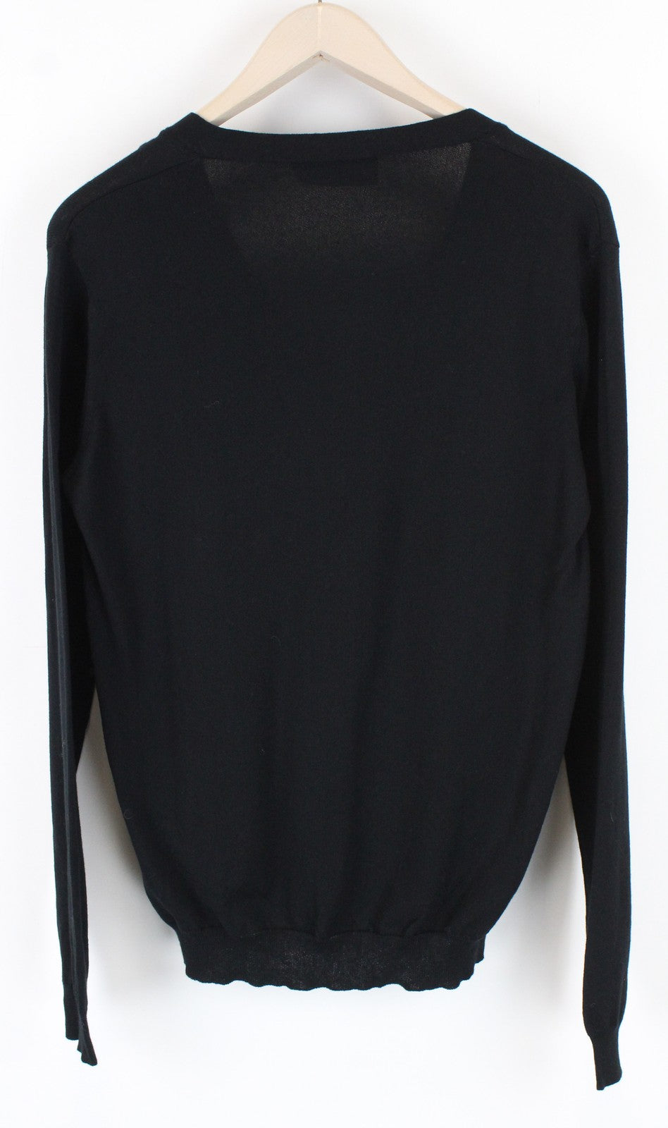 DIESEL Mens Sweatshirt M Navy Long Sleeve Cotton Blend Buttoned