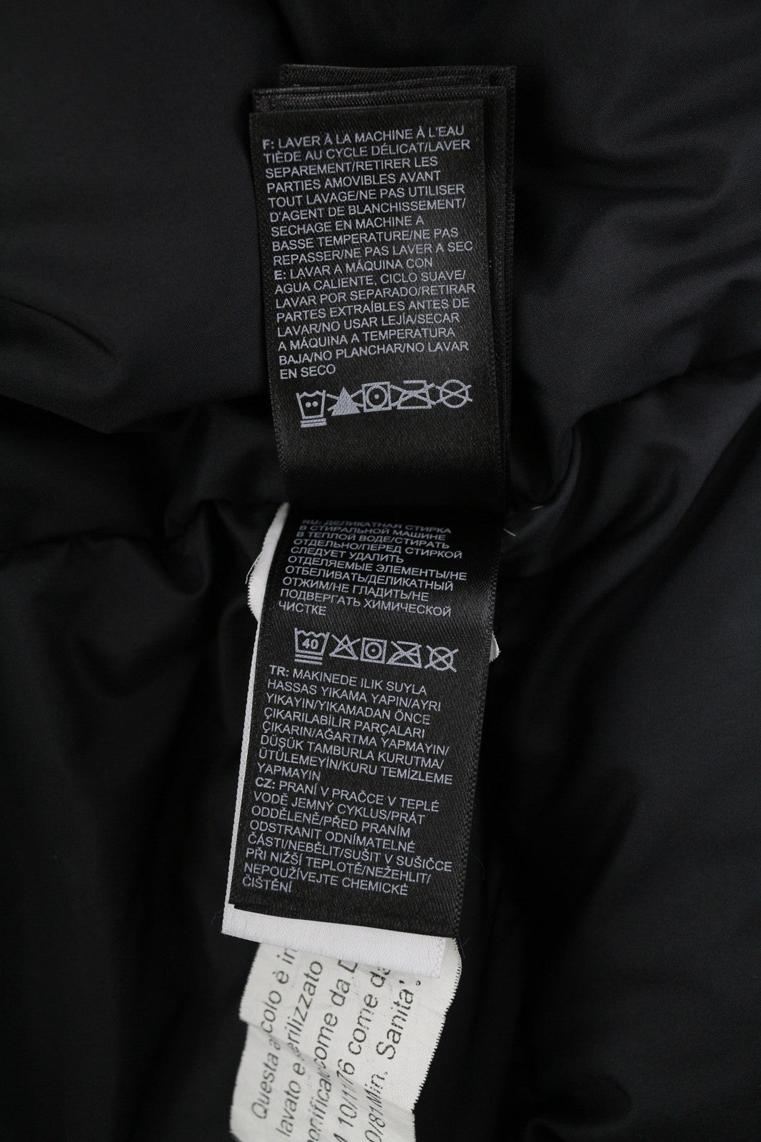 THE NORTH FACE McMurdo 2 Parka vyriška striukė su izoliacija ir gobtuvu S, juoda, su gobtuvu DryVent 