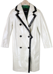 Moteriškas DIESEL Marilou paltas S, smėlio spalvos, dvieilis, su pamušalu, išpjova. RMK 400 €. 