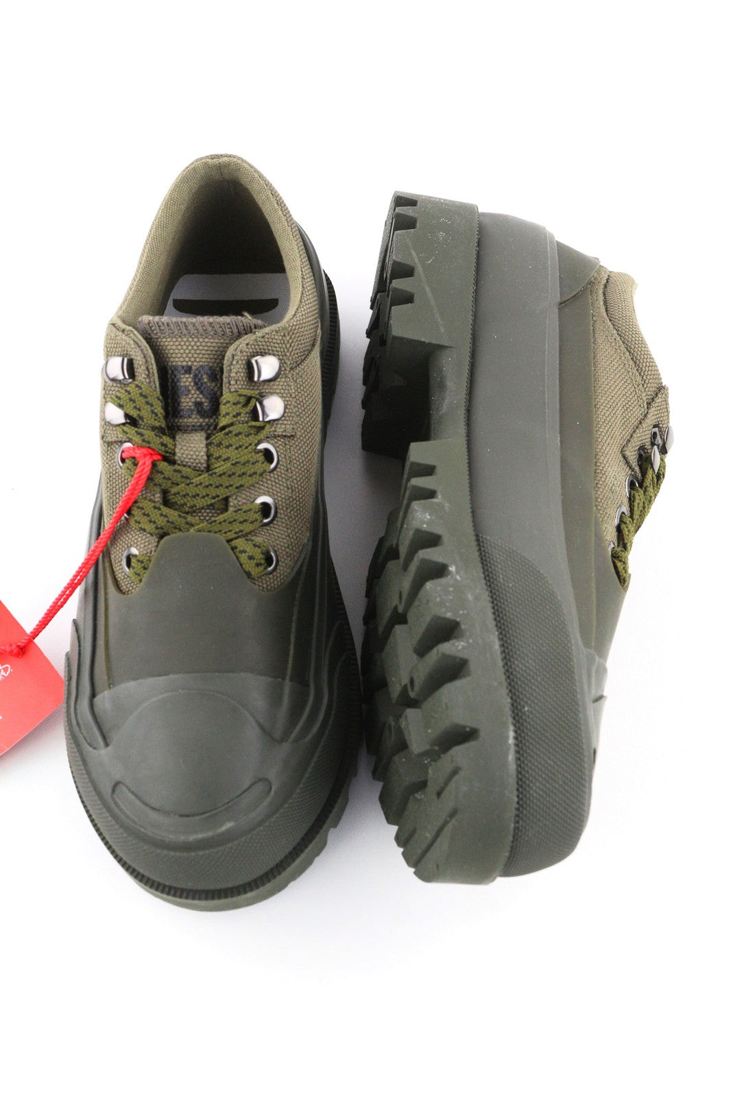 DIESEL D-Hiko SH X moteriški sportbačiai, EU38, unisex, žemi, suvarstomi, storais padais, RRP300