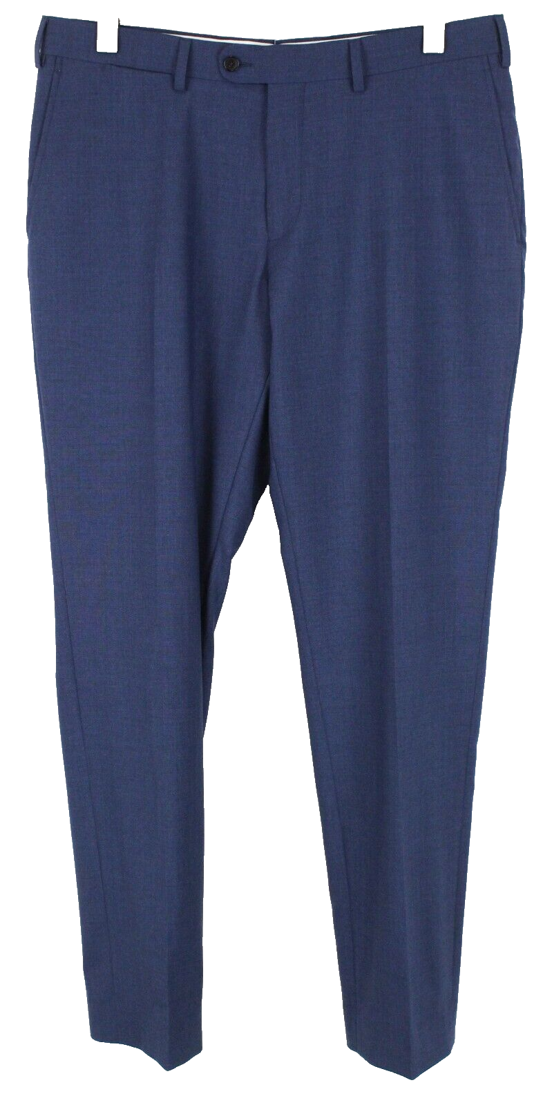 SUITSUPPLY Sienna Men's Trousers UK42S Lined Pleated Blue Wool Formal Pure