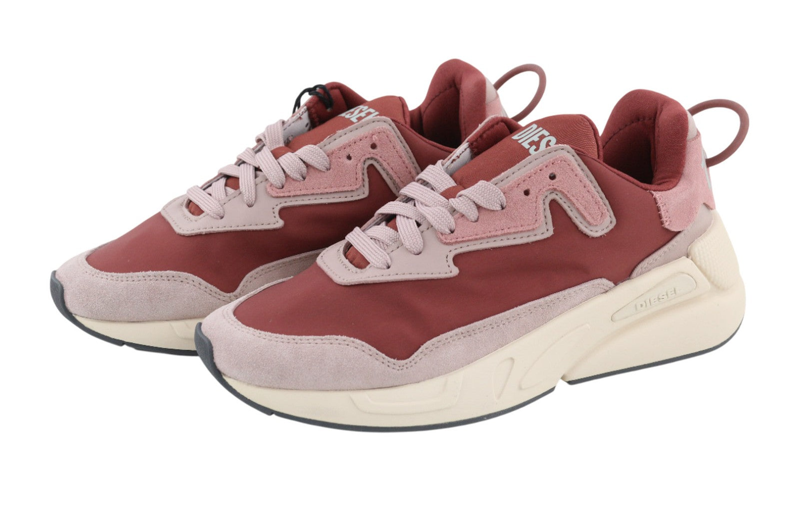 DIESEL S-Serendipity Women Sneakers EU35.5 UK3.5 Lace Up Purple Trainers RRP€150