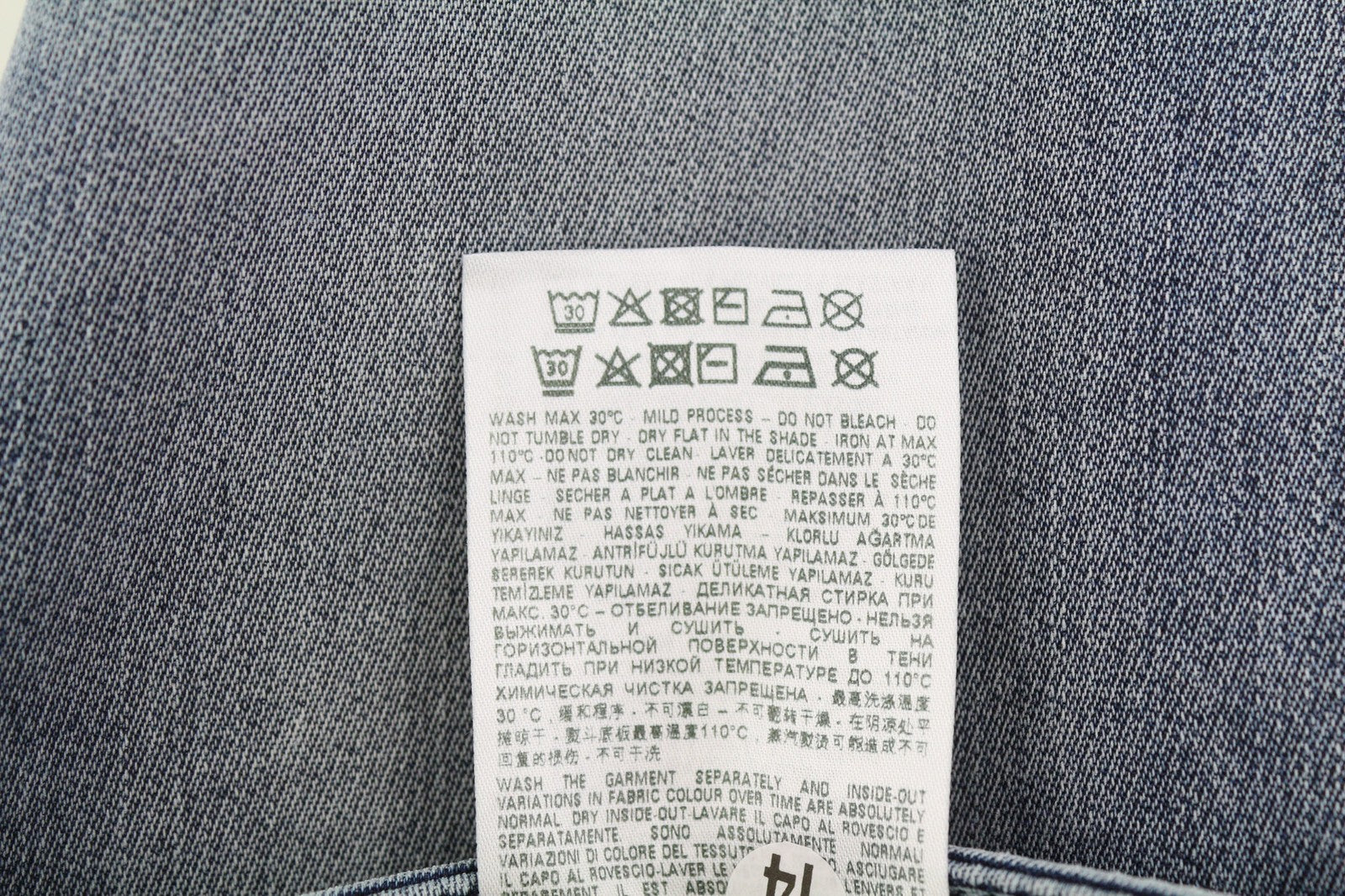 DIESEL Thommer-Y-Ne Jogg RR69N vyriški džinsai W34/L32 užtrauktuku skalbti mėlyni RRP 250 