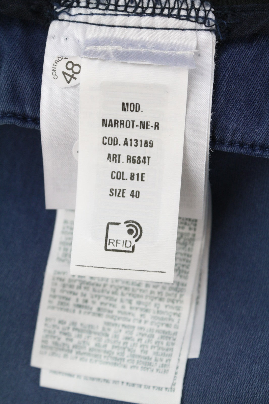 DIESEL Narrot-Ne-R R684T vyriški džinsai W40 Jogg Washed Blue Denim Slim RRP 275 € 